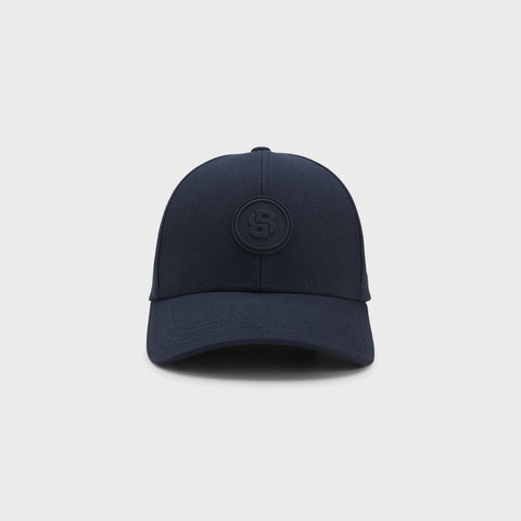 Gorra BOSS Zed-CA-B-Icon de Algodón con Monograma Double B – Azul Oscuro