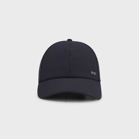 Gorra BOSS Zed-Performance-CW de Lana Virgen – Azul Oscuro