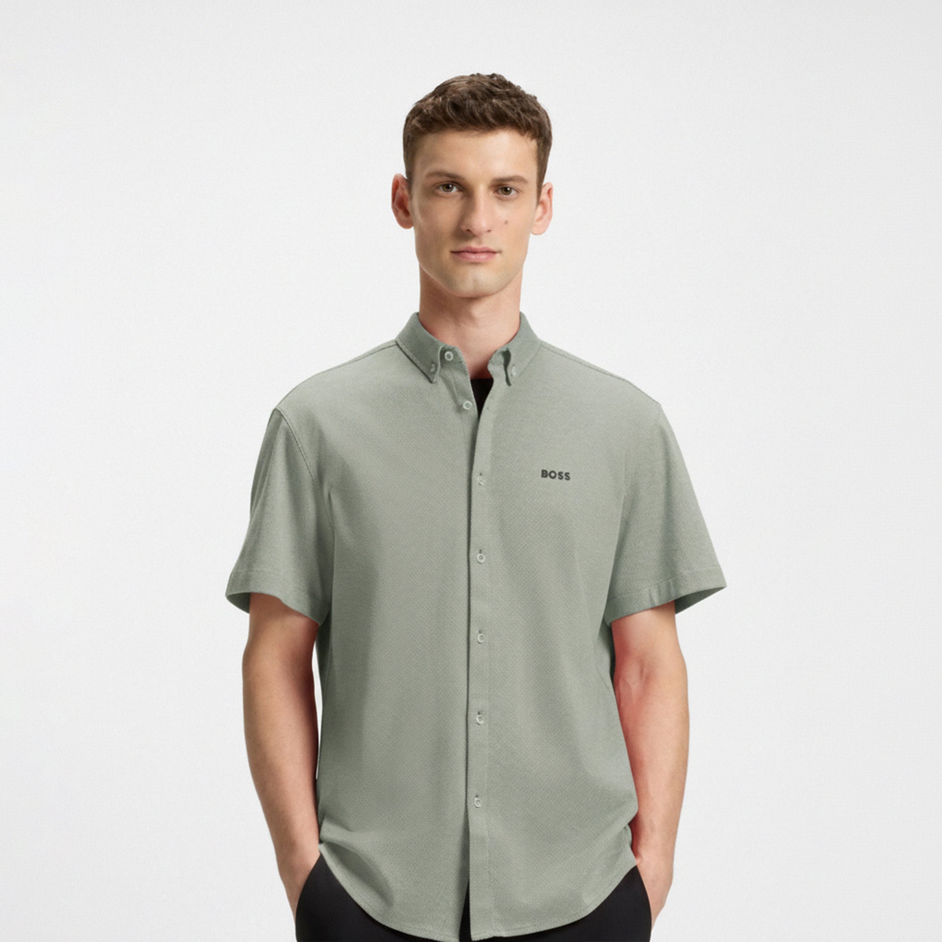 camisas boss hombre