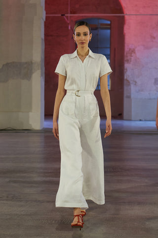 Jumpsuit Enara en Lino Natural