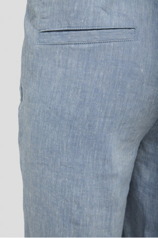 Pantalón En Lino BOSS Slim Fit RDS