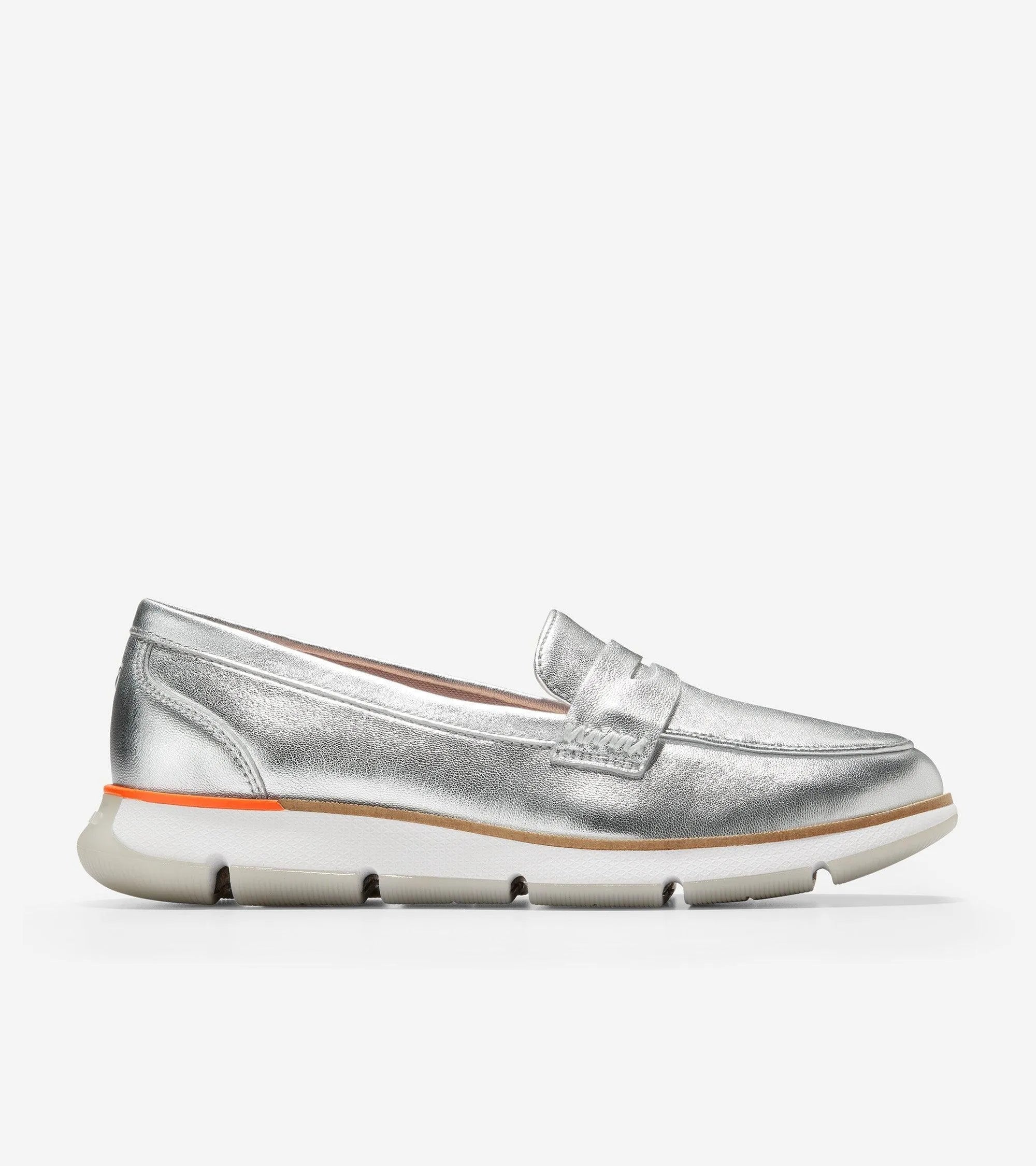 4.ZerøGrand Loafer Gris - Mujer - tiendadicons.com