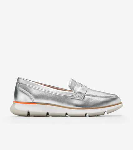 4.ZerøGrand Loafer Gris - Mujer - tiendadicons.com