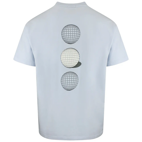 Camiseta BOSS Golf para Hombre con Logo Gráfico - Azul Claro