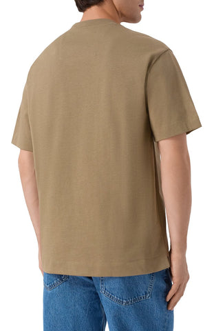 T-Shirt BOSS de algodón Loose Fit con Logo Doble B en Relieve