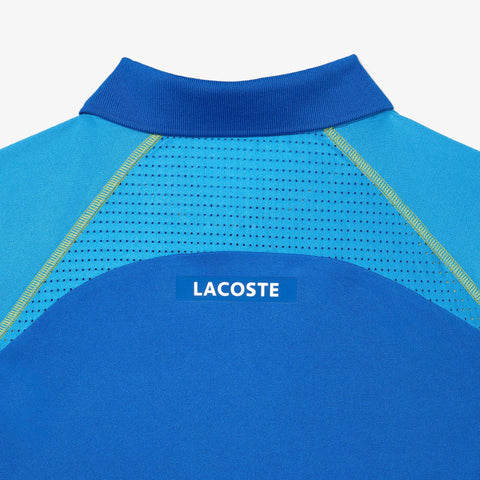 Polo Shirt Lacoste Para Tennis Ultra Dry En Polyester Reciclado Regular Fit