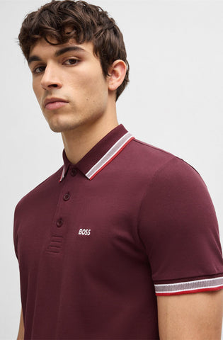 Polo Shirt BOSS en Piqué de Algodón Paddy Regular fit
