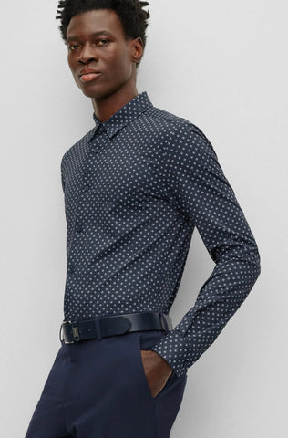 Camisa Boss Slim fit Performance Stretch