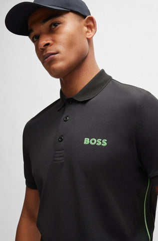 Polo Shirt Boss Slim Fit Mesh Logo