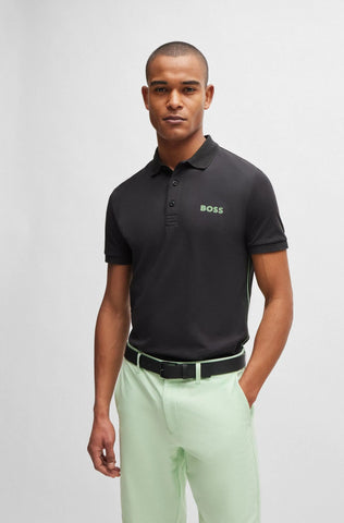 Polo Shirt Boss Slim Fit Mesh Logo
