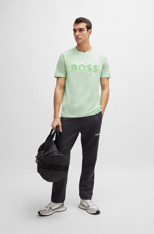 Suéter BOSS Regular Fit Mesh Logo