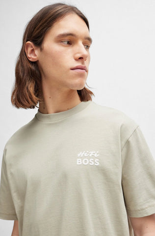 Suéter BOSS Relaxed Fit En Algodón Puro