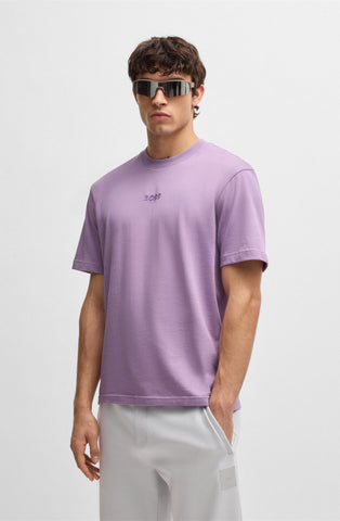 Suéter BOSS oversize Fit Con Logo tridimensional en el centro