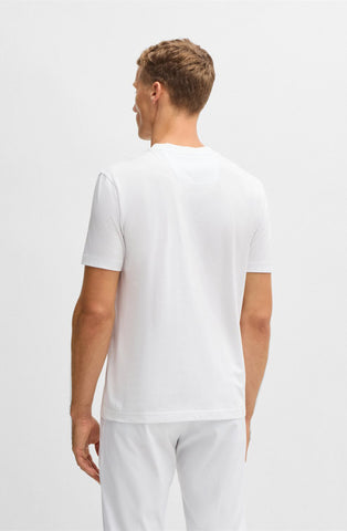 T-Shirt BOSS de jersey de algodón con logo grande Regular Fit