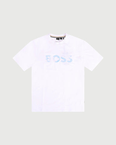 Suéter BOSS Regular Fit Con Logo bordado en Diseño de Nubes