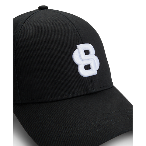 Gorra BOSS de sarga de algodón con monograma Doble B bordado