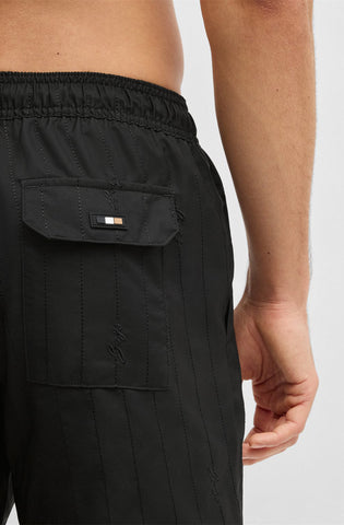 Traje de Baño BOSS con logo caligrafiado bordado secado rápido