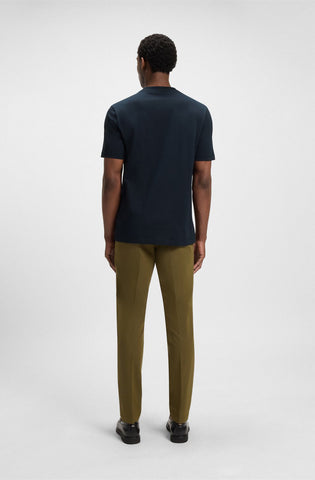 T-Shirt BOSS de algodón con ilustración del logotipo Regular fit