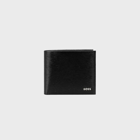 Billetera BOSS New Crosstown de piel – Negro