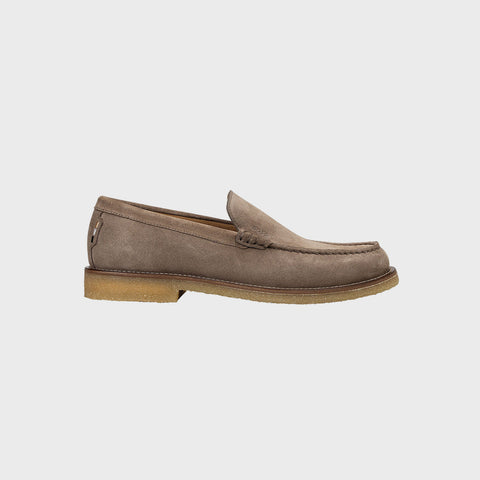 Mocasines BOSS Kope_Mocc_sdd de Gamuza – Beige
