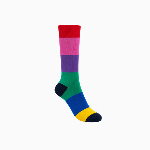Medias Fun Socks con Bloques de Color – Multicolor