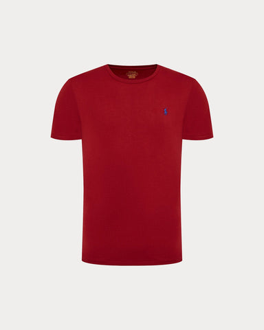T-Shirt Ralph Lauren Custom Slim Fit Con Pony Bordado