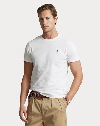 T-Shirt Polo Ralph Lauren Cuatom Slim Fit Pony Bordado