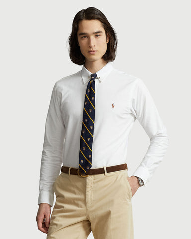 Camisa Polo Ralph Lauren Oxford Mangas Largas Custom fit
