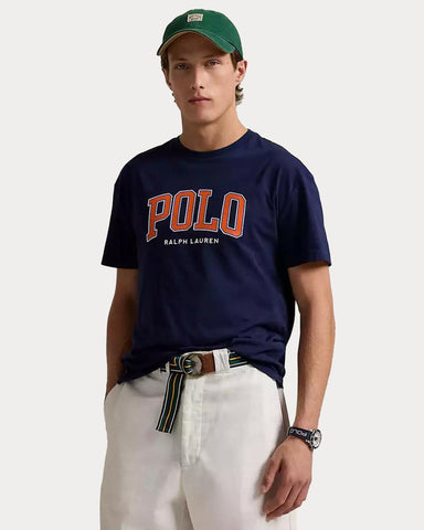 T-Shirt Polo Ralph Lauren Logo Grafico Custom Fit