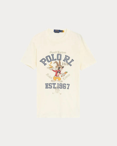 T-Shirt Polo Ralph Lauren Regular Fit Con Grafico de Verano