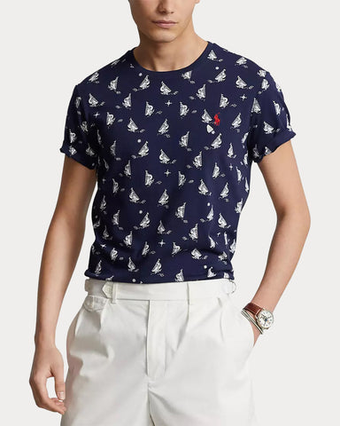 T-Shirt Polo Yatch Ralph Lauren Custom Fit