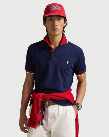 Polo Shirt POLO Ralph Lauren Mesh Custom Slim Fit