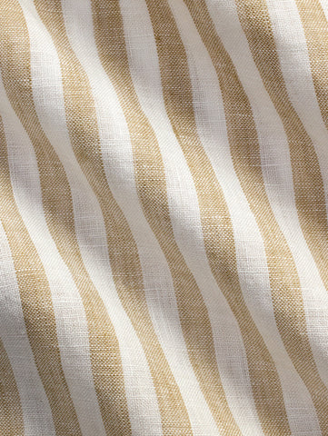 Camisa en Lino de Rayas POLO Ralph Lauren Manga Larga Custom Fit