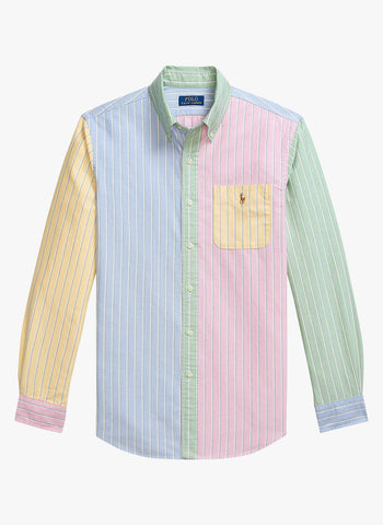 Camisa POLO Ralph Lauren Fun Shirt de Rayas Oxford Custom fit