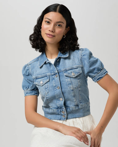 Jacket Kendra Paige en Denim con Stretch