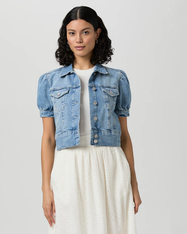 Jacket Kendra Paige en Denim con Stretch