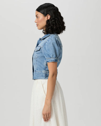Jacket Kendra Paige en Denim con Stretch