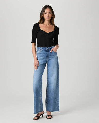 Jean Paige Anessa 31" Wide Leg de Tiro Alto