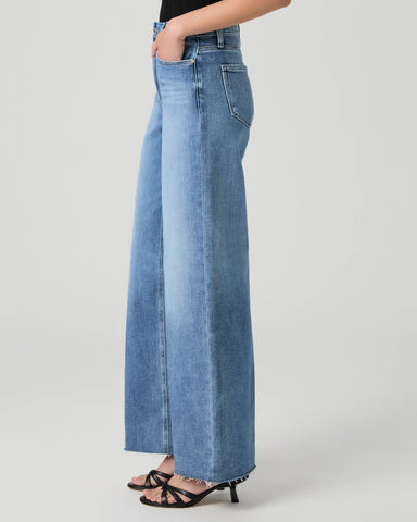 Jean Paige Anessa 31" Wide Leg de Tiro Alto