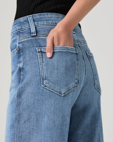 Jean Paige Anessa 31" Wide Leg de Tiro Alto