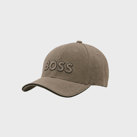 Gorra BOSS Cap-US-1  con Logo Bordado - Beige