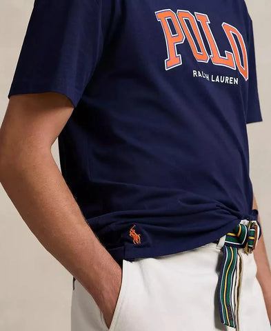 T-Shirt Polo Ralph Lauren Logo Grafico Custom Fit