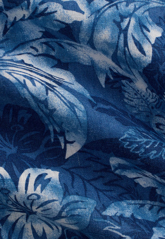 Camisa En Lino POLO Ralph Lauren Tropical Print Classic Fit