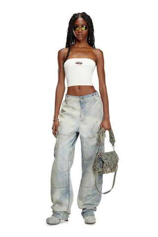 Top Diesel con Placa de Logotipo en metal Slim Fit m-clarksvillex