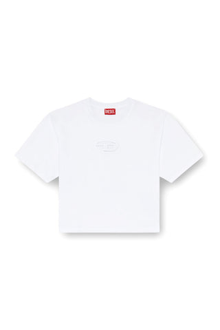 T-Shirt Diesel Para Mujer T-Buxt-Crop-Od Oversize fit