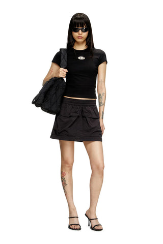 T-Shirt Diesel Para Mujer Slim fit t-uncutie-long-od-q1