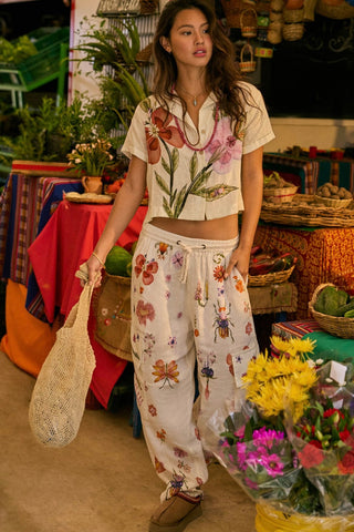 Conjunto Agua Bendita Camisa + Pantalón Victoria Ambar