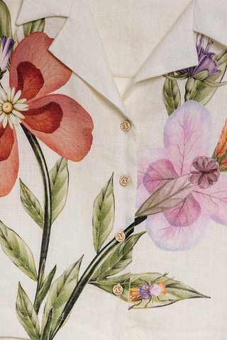 Conjunto Agua Bendita Camisa + Pantalón Victoria Ambar