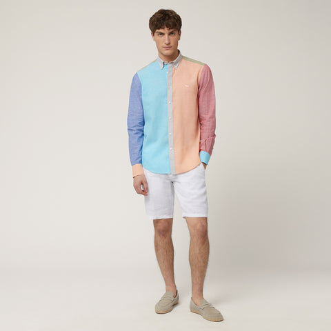 Camisa Harmont & Blaine de Lino Piazzetta Narrow Fit