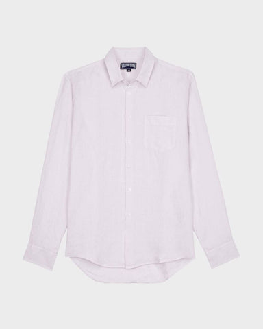 Camisa de Lino Rosa Vilebrequin